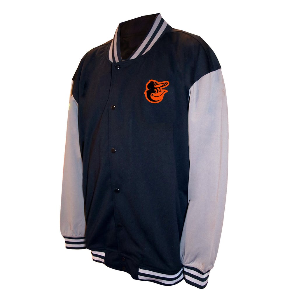  Baltimore Orioles Profile Full-Snap Varsity Jacket - Black